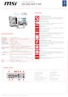 Datasheet for MSI 7E33-001R, EAN: 4711377274494
