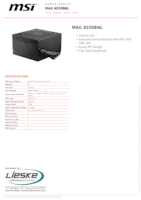 Datasheet for MSI 306-7ZPAY11-809, EAN: 4711377126632