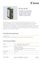 Datenblatt zu Barox PC-INJ-95-BT