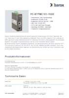 Datenblatt zu Barox PC-BTPMC101-10GE