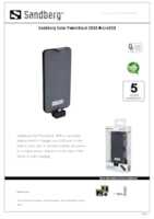 Datasheet for Sandberg 136-14, EAN: 5705730420290