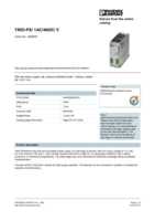 Datenblatt zu Phoenix Contact 2866491, EAN: 4046356288378