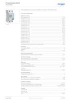 Datasheet for Hager ARC516D, EAN: 3250611019893