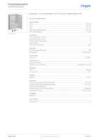 Datenblatt zu Hager ZB33SEQ25EN, EAN: 3250616330153