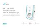 Datasheet for TP-Link RE365, EAN: 6935364083991