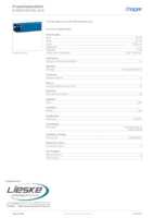 Datasheet for Hager BA6800600BLAUB, EAN: 4012740820486