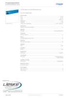 Datasheet for Hager BA6400600BLAUB, EAN: 4012740820431