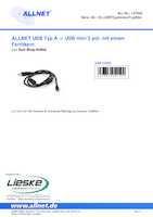 Datenblatt zu Allnet ALL_USB_TypA_micro_TypB_5m, EAN: 4038816051592