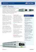 Datasheet for Allied Telesis AT-UMC200/ST-901, EAN: 0767035212593