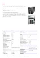 Datasheet for APC SMT1500IC, EAN: 0731304332992