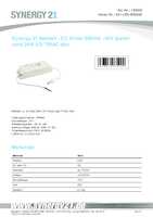 Datenblatt zu Synergy 21 S21-LED-B00255, EAN: 4038816075444