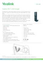 Datasheet for Yealink 1300020, EAN: 6938818302105