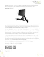 Datasheet for Startech.com WALLSTS1, EAN: 0065030870139