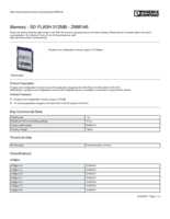 Datasheet for Phoenix Contact 2988146, EAN: 4046356342674