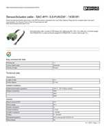 Datenblatt zu Phoenix Contact 1436181, EAN: 4046356432436