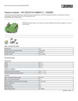 Datasheet for Phoenix Contact 2322281, EAN: 4046356451178