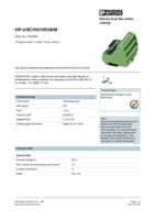 Datasheet for Phoenix Contact 2322326, EAN: 4046356451253