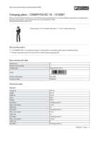 Datenblatt zu Phoenix Contact 1212061, EAN: 4046356453936