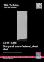 Datasheet for Rittal 8115245, EAN: 4028177827516