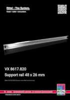 Datasheet for Rittal 8617820, EAN: 4028177919532