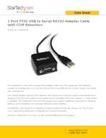 Datasheet for Startech.com ICUSB2321F, EAN: 0065030843485