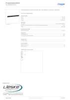 Datasheet for Hager SL200801LED, EAN: 4012740980258