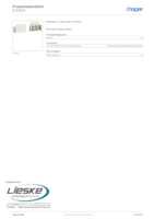 Datasheet for Hager KZ023A, EAN: 3250613960766