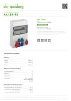 Datasheet for Spelsberg 73914101, EAN: 4013902885244