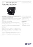 Datasheet for Epson C31CF69301, EAN: 8715946639031