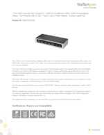 Datasheet for Startech.com HB30C5A2CSC, EAN: 0065030868273
