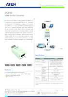 Datasheet for Aten VC810, EAN: 4719264641381