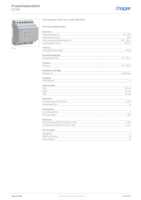 Datasheet for Hager ST314, EAN: 3250615703149