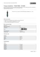 Datenblatt zu Phoenix Contact 1212225, EAN: 4046356455565