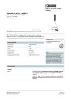 Datasheet for Phoenix Contact 2321800, EAN: 4046356347600