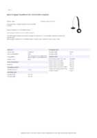 Datasheet for Jabra 14121-40, EAN: 5706991020298