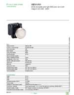 Datasheet for Schneider Electric XB5AVM1, EAN: 3389110903843