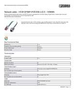 Datasheet for Phoenix Contact 1406085, EAN: 4046356476041