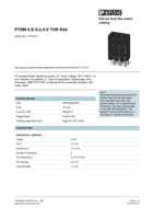 Datasheet for Phoenix Contact 1771017, EAN: 4046356459594