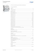 Datasheet for Hager AFX460D, EAN: 3250611017189