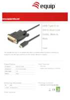 Datenblatt zu Equip 133468, EAN: 4015867203743