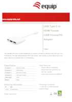 Datenblatt zu Equip 133461, EAN: 4015867203675