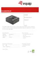 Datenblatt zu Equip 332723, EAN: 4015867204115