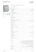 Datenblatt zu Hager TXA661A, EAN: 3250616048720