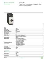 Datenblatt zu Schneider Electric GV3L32, EAN: 3389119405430