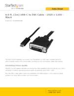 Datasheet for Startech.com CDP2DVIMM2MB, EAN: 0065030865111