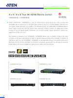 Datasheet for Aten VM0808HB, EAN: 4719264646836