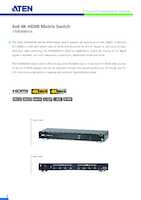 Datasheet for Aten VM0404HA, EAN: 4719264643873