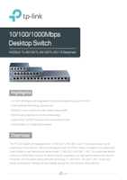 Datasheet for TP-Link TL-SG116, EAN: 6935364084325