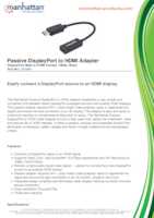 Datasheet for Manhattan 151634, EAN: 766623151634