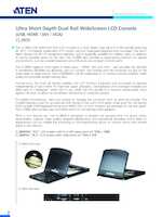 Datasheet for Aten CL3800NW-ATA-GG, EAN: 4719264646430